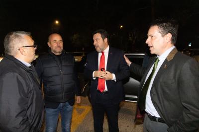 MATTEO SALVINI A FERRARA