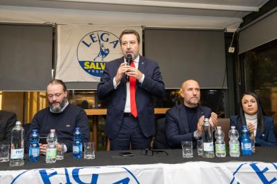 MATTEO SALVINI A FERRARA