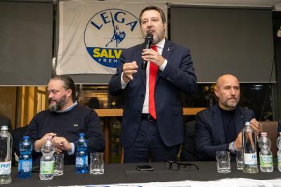 MATTEO SALVINI A FERRARA