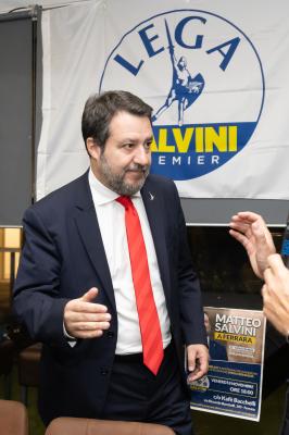 MATTEO SALVINI A FERRARA