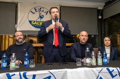 MATTEO SALVINI A FERRARA