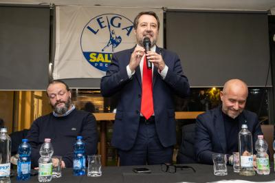 MATTEO SALVINI A FERRARA