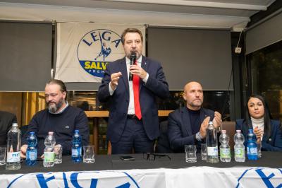 MATTEO SALVINI A FERRARA