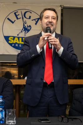 MATTEO SALVINI A FERRARA