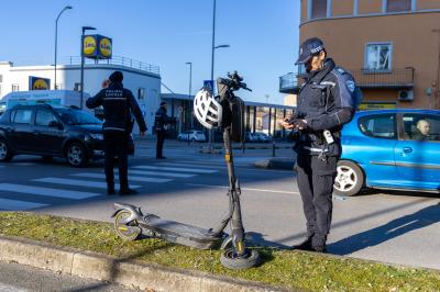 MONOPATTINO INVESTITO VIALE PO