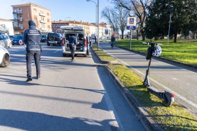 MONOPATTINO INVESTITO VIALE PO