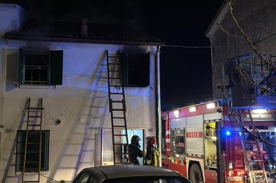 INCENDIO ABITAZIONE MIGLIARO