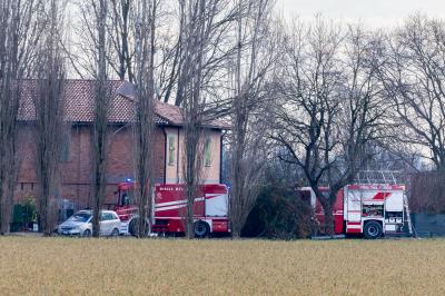 INCENDIO ABITAZIONE GALLO