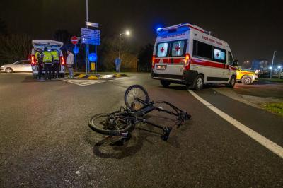 INCIDENTE BICICLETTA VIA ERIDANO