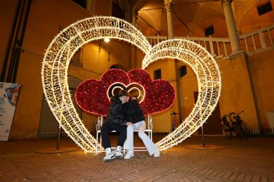 LUMINARIE SAN VALENTINO CENTRO STORICO