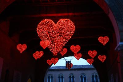 LUMINARIE SAN VALENTINO CENTRO STORICO