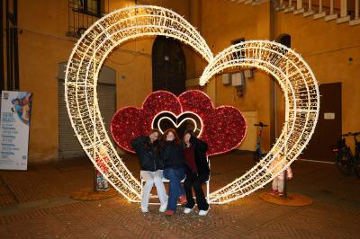 LUMINARIE SAN VALENTINO CENTRO STORICO