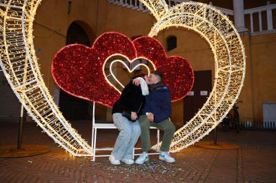 LUMINARIE SAN VALENTINO CENTRO STORICO