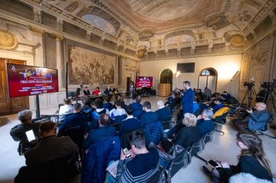 CONFERENZA COPPA ITALIA FRECCIAROSSA