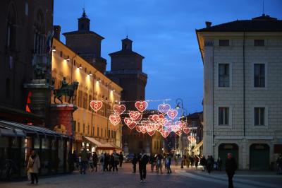 LUMINARIE SAN VALENTINO CENTRO STORICO